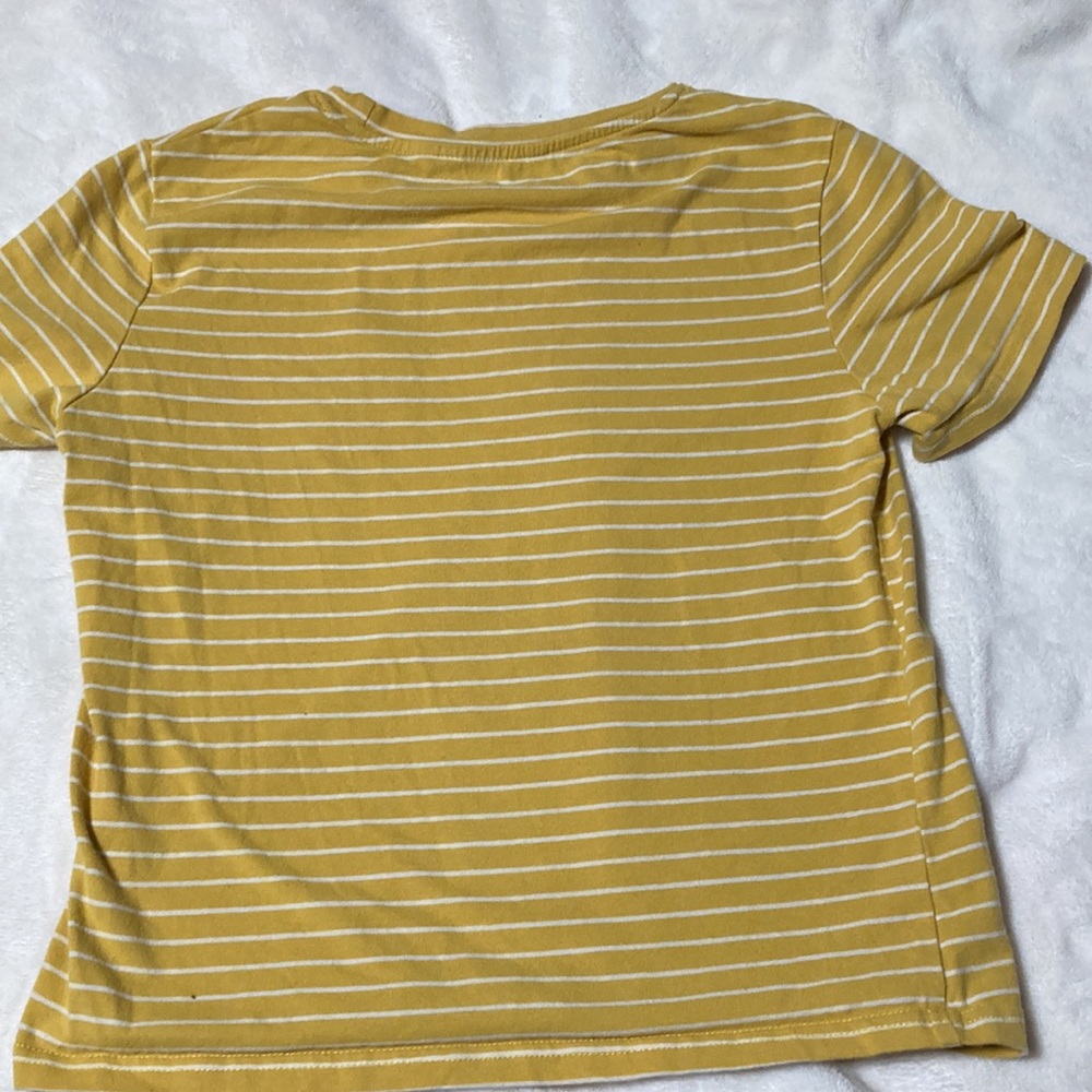 SHEIN pinapple yellow shirt,size 12 - Picture 2 of 2